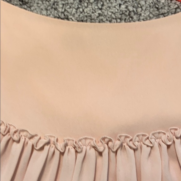 Like new Sz 4 Banana Republic lined pink ruffle skirt - Picture 4 of 9